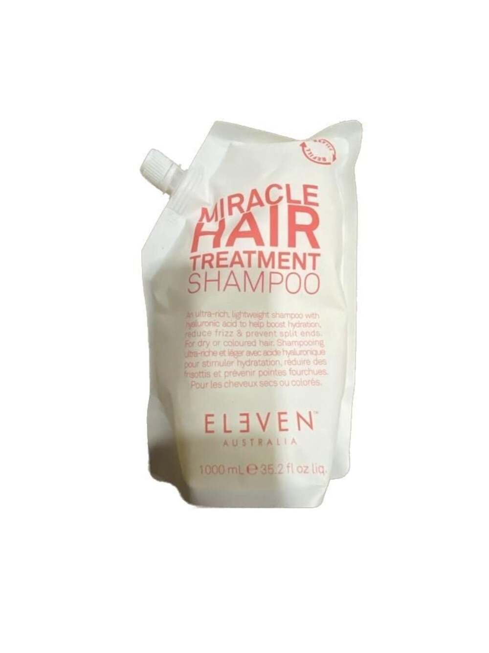 Eleven Australia Miracle Hair Treatment Shampoo 1000mL Refill Pouch